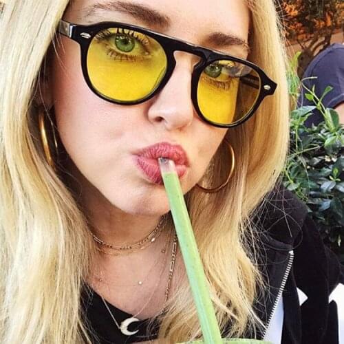 Viodream Unisex Marine Colors Sunglasses Men Women Individualized Sunglass Retro Oculos De Grau