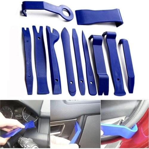 11Pcs Car Removal Kits Auto Interior Radio Panel Repair Tool Durable Door Clip Window Trim Removal Install Set