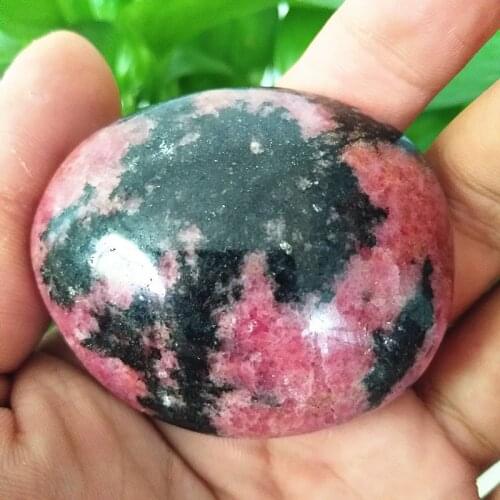 Natural stone purple apatite palm stones playthings small stones and crystals healing crystals