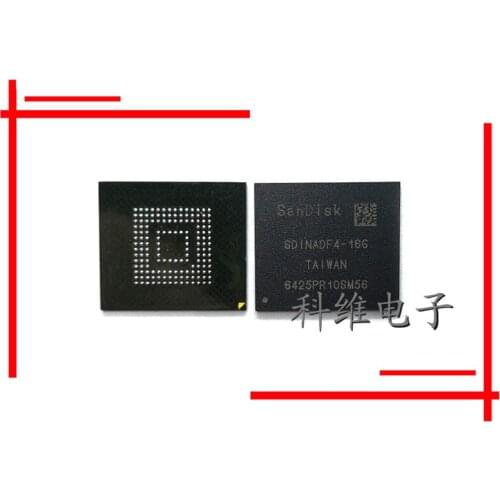 SDINADF4-16G 153 Ball EMMC 16G Mobile Phone Repair Word-bank Storage Hard Disk IC Chip