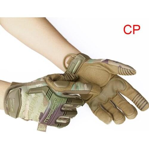 Outdoor Sports Camping Tactical Airsoft Hunting Motorcycle Cycling Racing Riding Gloves Finger Gloves gs14-0090