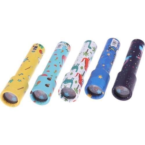 Rotating Kaleidoscope Magic Classic Educational Toys for Kids Imaginative Cartoon Children Interactive Logical