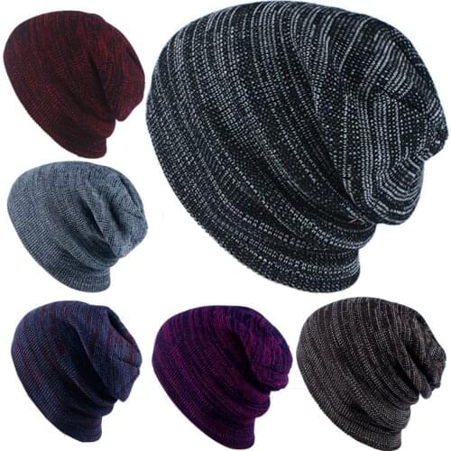 Winter Hat For Men Skullies Beanies Women Fashion Warm Cap Unisex Elasticity Knit Beanie Hats Drop Shipping