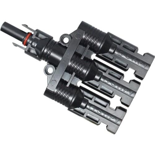 100 PAIRS T Branch 1 Male to 3 Female(M/FFF) and 1 Female to 3 Male(F/MMM) solar Panel Cable Connectors