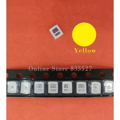 1000pcs/lot LED lamp beads yellow SMD 2835 0.2W Super highlight light-emitting diode