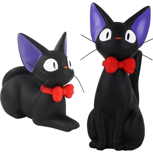 16.5-24cm Kikis Delivery Service Movable Piggy Bank Kiki Cat Money Box Kiki Action Figure Toys Model Doll gifts for children