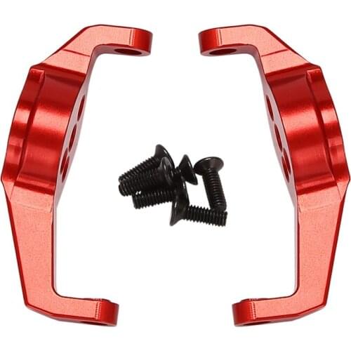2Pcs Front Axle Portal Drive Caster Block Set for RC Crawler Car 1/10 Traxxas TRX-4