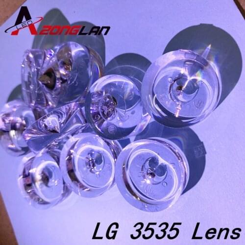 5PCS/Lot SMD LED Optical Lens 2835/3535 Diffuse Reflection Len For LG innotek TV Backlight Article lamp and Light box