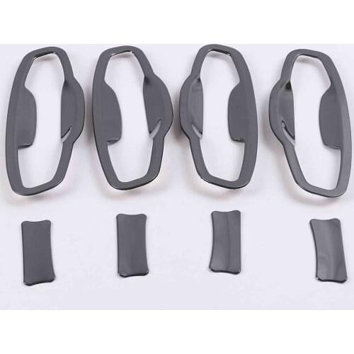 For Volkswagen TROC T-ROC 2017 2018 2019 2020 Accessories car Door Handle and Door bowl cover trim ABS Chrome Exterior Styling