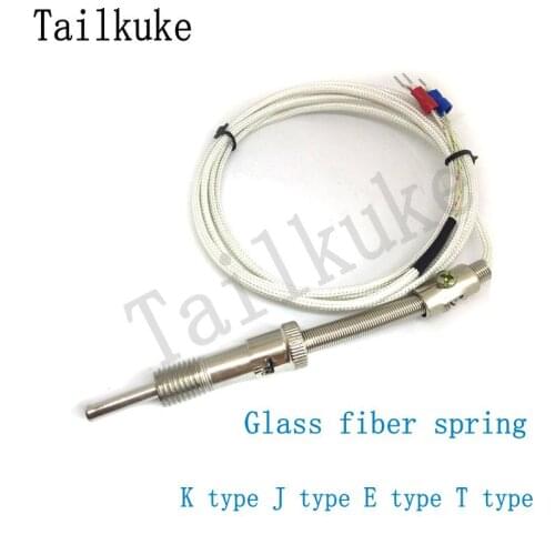 K E Sandbag Wire Pressure Spring Thermocouple WRNT-01/02 Pressure Spring Couple Temperature Sensor Probe Temperature Line
