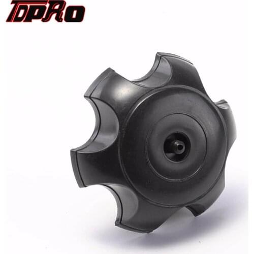 TDPRO Gloss Black Fuel Petrol Tank Cap Motorbike Motorcycle Dirt Pit Bike ATV Fuel Tank Gas Cap Cover For Honda XR50 TTR Apollo