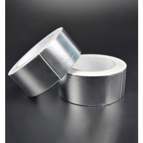 Multifunctional Aluminum Foil Tape Thickened Waterproof Heat Insulation Aluminum Tape for Indoor Outdoor J2Y