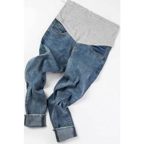 Maternity clothes maternity pants for pregnant women elastic waist circumference maternity jeans pants ropa de embarazada
