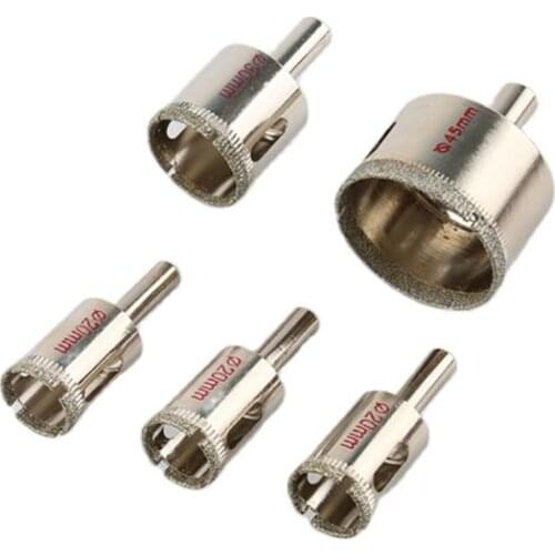 Glass Hole Opener 3-100MM Floor Tiles Tile Reaming Specifications Complete Diamond Tools Glass Open Standard Reaming Drill