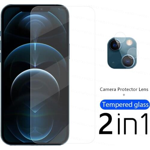 Clear Glass For Apple iPhone 13 Mini Sreen Protector For iPhone 13 Mini Tempered Glass Protective Phone Film For iPhone 13 Mini