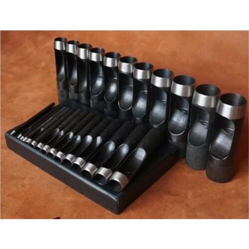 44mm High quality HEAVY DUTY HOLLOW HOLE PUNCH TOOL FOR LEATHER PLASTIC WOOD BELT HOLE PUNCH