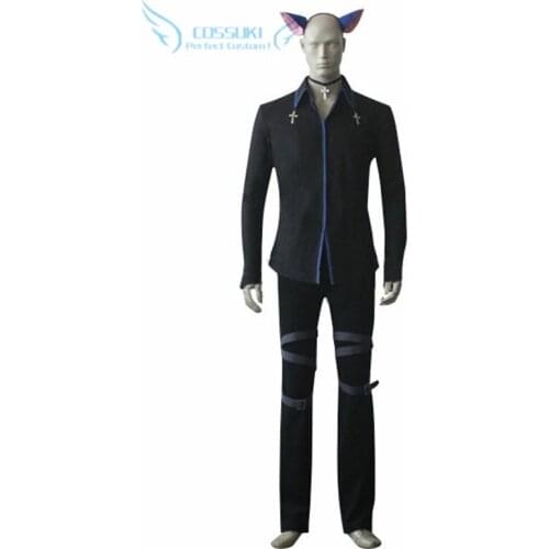 High Quality Shugo Chara! Ikuto Tsukiyomi Uniform Cosplay Costume ,Perfect Custom For You
