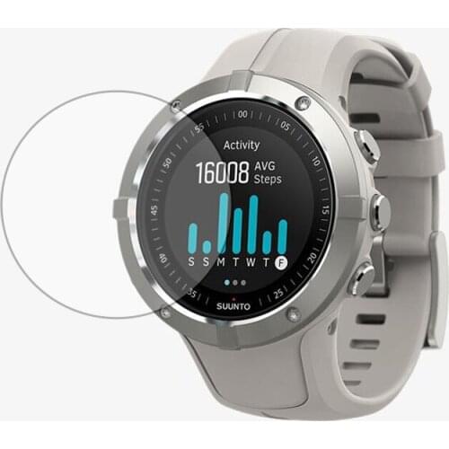 Tempered Glass Protective Film Clear Guard Protection For Suunto Spartan Trainer Wrist HR Sport Watch Screen Protector Cover