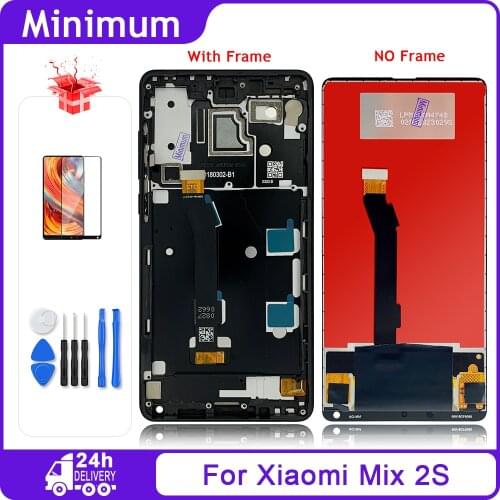 5.99" For Xiaomi Mi Mix 2s LCD Display Touch Screen Digitizer Assembly With Frame For Xiaomi Mi Mix2s
