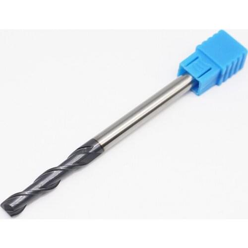 1PCS HRC50 6mm Solid Carbide Endmill D6X30LXD6X100L 2 Flute Standard Length Side milling Slotting Profiling face mill