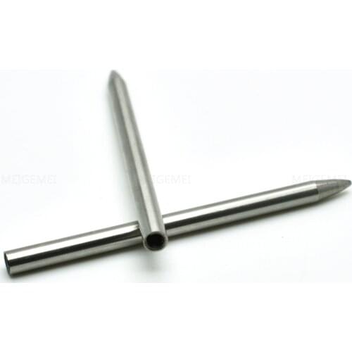 3" Steel Paracord Needle With Screw Thread Shaft Tip Stiching Needle Fid for Pracord Bracelet