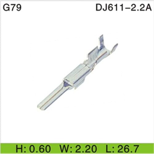 Free shipping 1000pcs Car Electronics & Motorcycle Accessories & Parts G79 male terminal connector