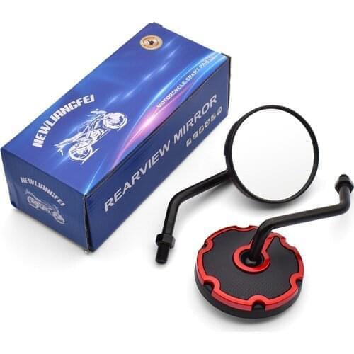 For Honda CBR1000RR CBR900RR fireblade CBR1100XX BLACKBIRD Motorcycle Mirror Side Mirrors Rear View Mirror Universal 8/10mm