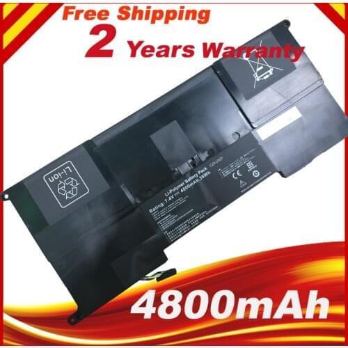 4800mAh 7.4V C23-UX21 C23UX21 laptop battery For Asus Zenbook UX21 UX21A UX21E Ultrabook Series