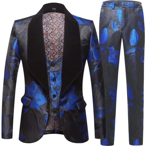 Car&Ffiv Mens Casual Suits