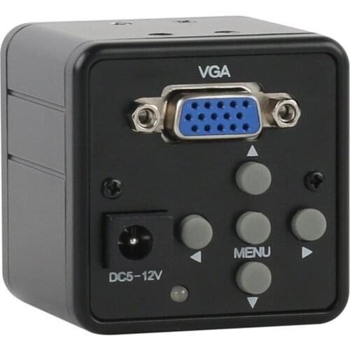 2.0MP 1080P VGA Industrial Digital Electronic Video Microscope Camera+100x 180x 300x Zoom C-mount Lens For PCB Repair Soldering