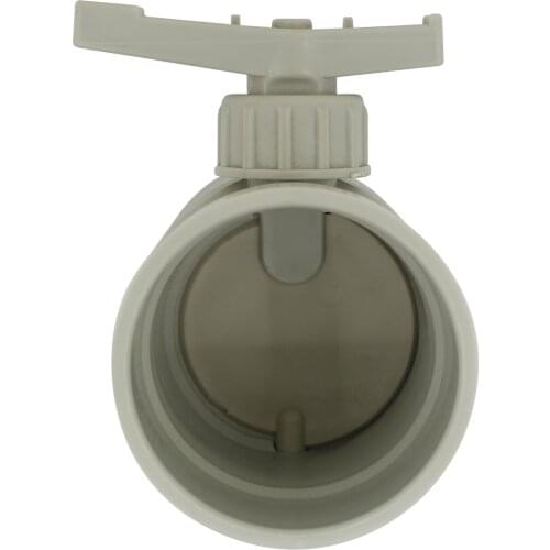 Air Damper Valve Manual PP ducting Damper Vent ventilation outer diameter 50 63 75 90 110 160 200 250 315 350 400 450 mm