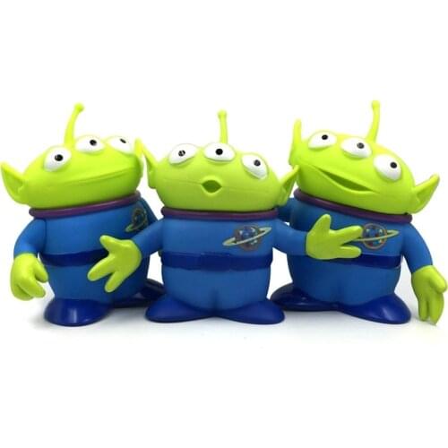 Disney Toy Story Woody Green Aliens 3 styles 15cm Action Figure Posture Anime Decoration Collection Figurine Toy model gift