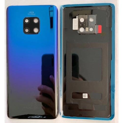 For Huawei Mate20 Pro Back Cover Glass Camera Lens Battery Rear Housing Protective Replacement For Huawei Mate 20 Back Cover
