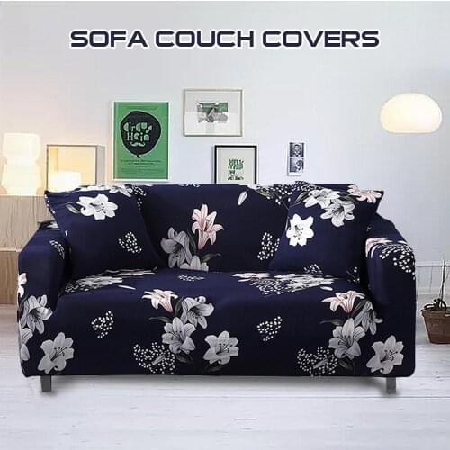 Elastic Sofa Covers Stretch Couch Covers Living Room Stretch Slipcover For Sofas 1/2/3/4 Seater Furniture Protector Cover