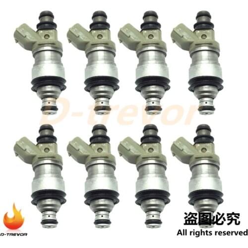 8pcs OEM 23250-62030 Fuel Injector Nozzle For Toyota 4runner T100 Tacoma 3.4 Camry ES300 3.0L V6 1992-1998 23209-62030