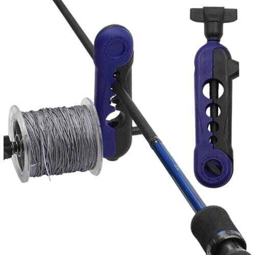 Fishing Line Winder Fishing Line Spooler Reels Lightweight Mini Portable Sturdy Winding Device Detachable Fishing Accessory