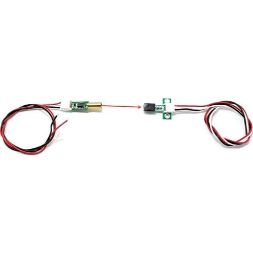 DIY Laser DC5V Laser Detector Sensor Alarm Detect Distance Max 30m