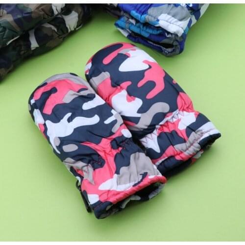 2-5Y Kids Winter Warm Gloves Children Boys Girls Snow Snowboard Ski Outdoor Gloves Waterproof Windproof AXYA