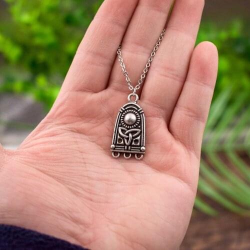 Trinity Celtic Knot Necklace Irish Jewelry Gift For Her