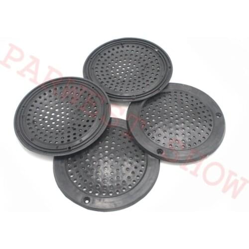 10pcs/Lot Game machine 4 inch Plastic speaker net 12CM Black Round Speaker Grill Covers Plastic Speaker Parts