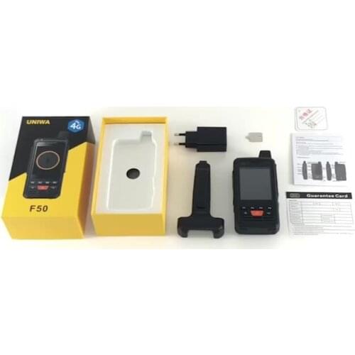 IP54 protable 4G wireless with 2.8inch TFT screen camera android 6.0 big speaker GPS walki talki with clip F50