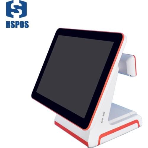 HSPOS 15 Inch LED Screen Sale Tablet POS Cashier POS Machine All in One POS System Terminal HS-SDL818