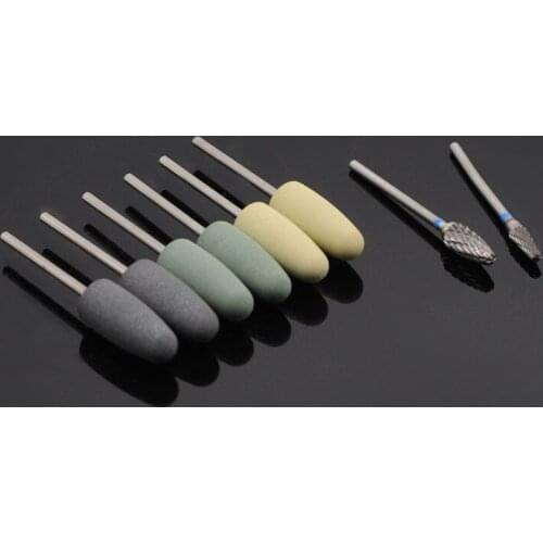 Dental Lab Item Resin Base Acrylic Polishing Burs Drill Polisher Rotary