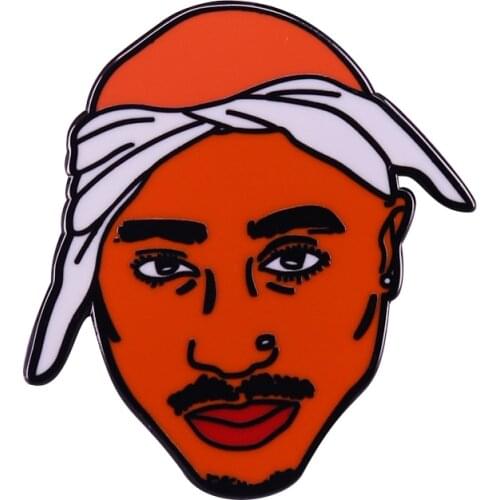 Tupac Shakur Pin 2pac Thug Life Hip Hop Gift