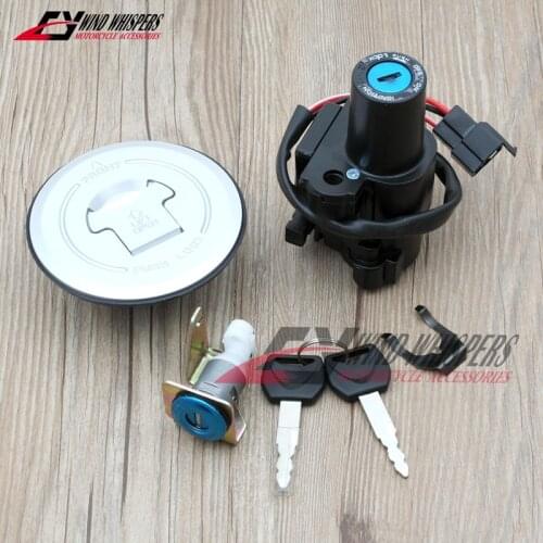 Motorcycle 3 Cables Ignition Switch Fuel Gas Cap Seat Lock Key Kit For Honda CBR300R RA 2015-2018 CBR250R CBR250RA 2011-2013