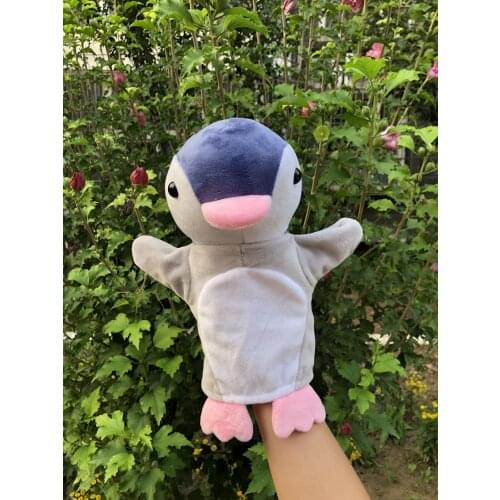 Whimsy Antarctic penguins Hand Puppet Kids Soft Plush Toy Parent child Developmental Educational Children Animals Hand Puppet