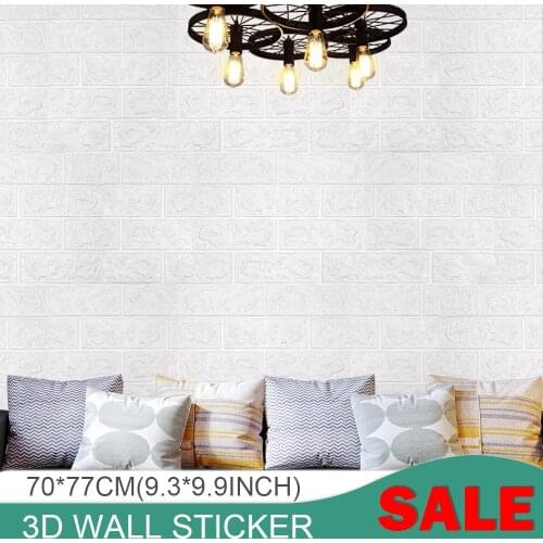 3d wall stickers brick room decoration accessories bedroom decor wall sticker living Waterproof Self-adhesive wallpaper kitchen