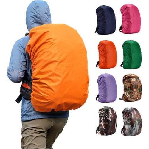 45L Rain Cover Backpack Waterproof Dustproof Sport Bag Cover Outdoor Travel Hiking Climbing Rucksack Rainproof Cover