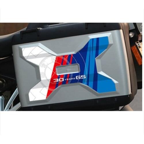 For BMW Motorrad R1200GS-LC 2013 2016 ADV Motorcycle Case Cover Sticker Side Case Sticker Set Decal Waterproof