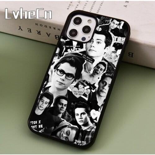 LvheCn Dylan O'Brien Teen Wolf cool Phone Case Cover For iPhone 5 SE 2020 6s 7 8 Plus 11 12 Pro X XR XS Max Samsung S9 S10 coque